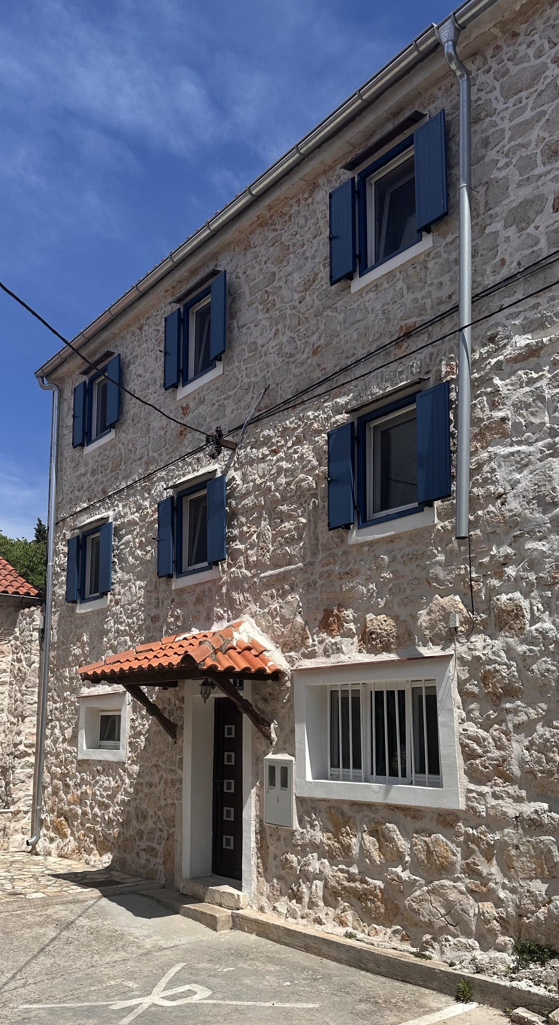 House Anita stone exterior